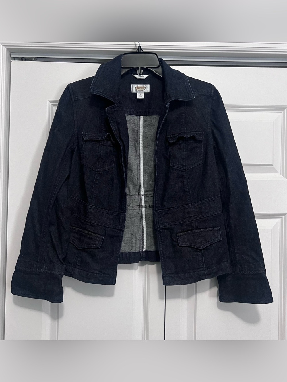 Talbots Vintage Y2K Tailored Jean Jacket
